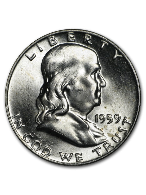 1959-D Franklin Half Dollar BU