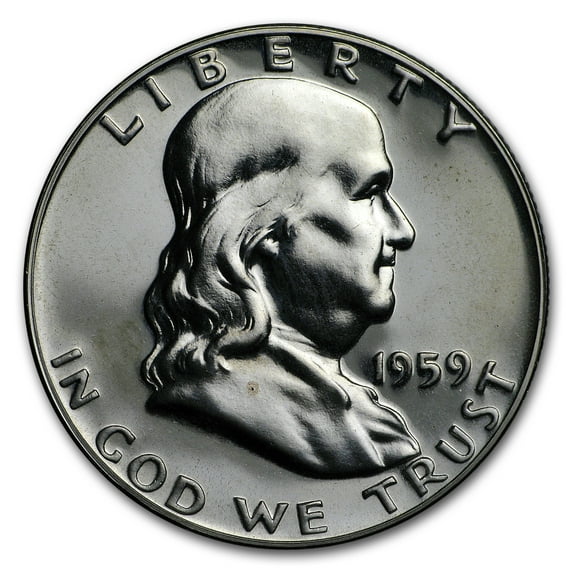 1959 Franklin Half Dollar Gem Proof