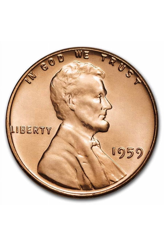 1959 Lincoln Cent BU (Red)