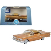 1959 Pontiac Bonneville Coupe Canyon Copper Metallic 1/87 HO Scale Diecast Model Car by Oxford Diecast