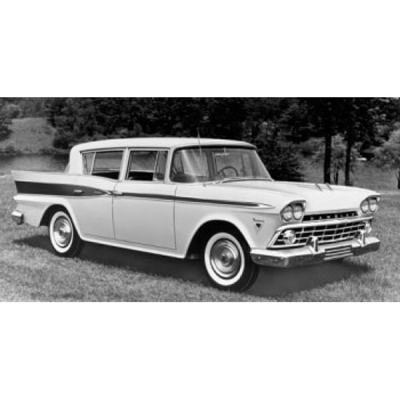 1959 Rambler Canvas Art - (24 x 36)