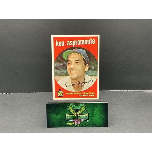 1959 Topps Ken Aspromonte #424