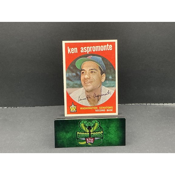 1959 Topps Ken Aspromonte #424