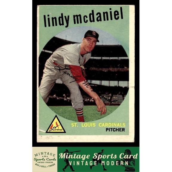 1959 Topps Lindy McDaniel #479