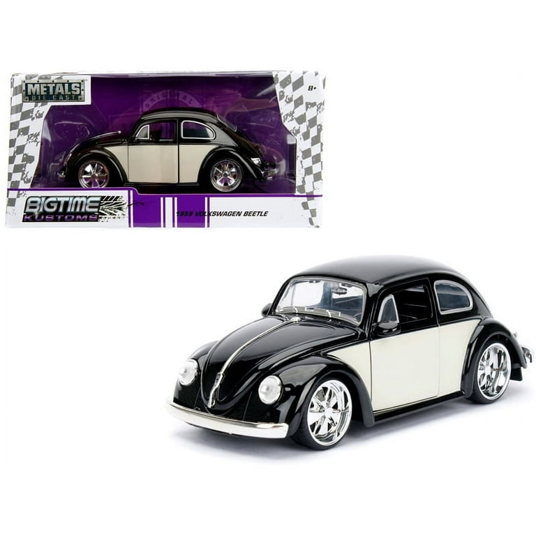 Jada Bigtime Kustoms: 1959 VW Beetle (Black) 1/24 Scale - Walmart.com