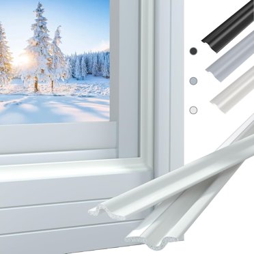 196 Inch Window Weather Stripping Door Seal Strip For Bottom And Side Of Door,Self Adhesive PU Foam Weather Strip For Window And Door Insulation Soundproofing,Door Sweep For Interior Doors,Brown