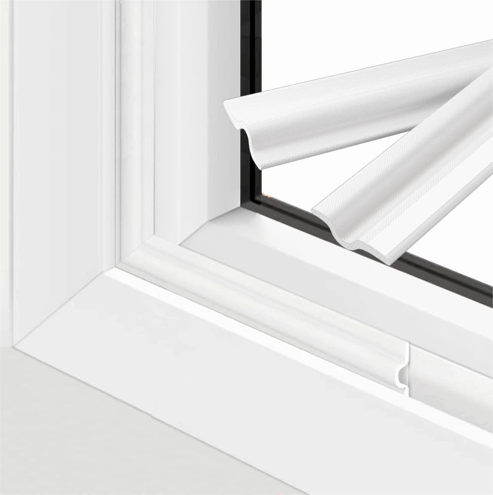 Window Seeler 196 Inch Window Insulation Draft Stopper for Winter,Self-Adhesive ...