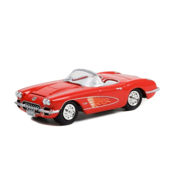 1960 Chevy Corvette C1, Riptide - Greenlight 44940B/48 - 1/64 scale Diecast Model Toy Car