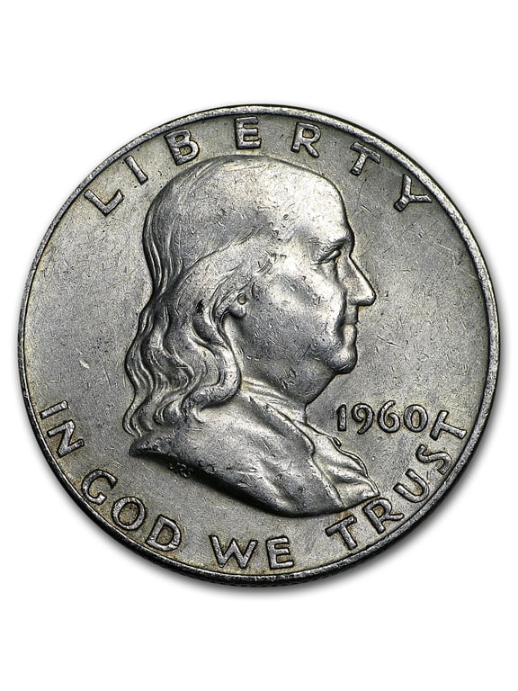 1960-D Franklin Half Dollar Fine/AU