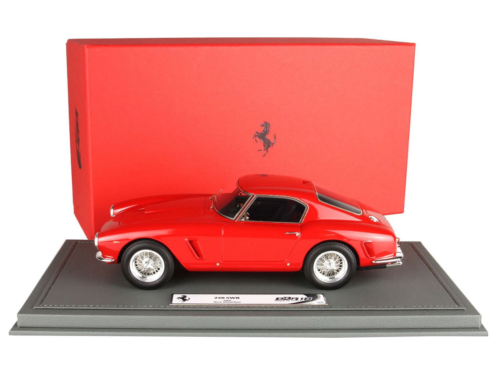 Bang Ferrari 250 SWB 1/43 赤 1960 Ferrari 250 SWB (Short Wheel Base) Red with DISPLAY
