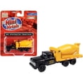 thumbnail image 1 of 1960 Ford Cement Mixer Truck "Tidewater Concrete" Black and Yellow 1/87 (HO) Scale Model by Classic Metal Works, 1 of 2