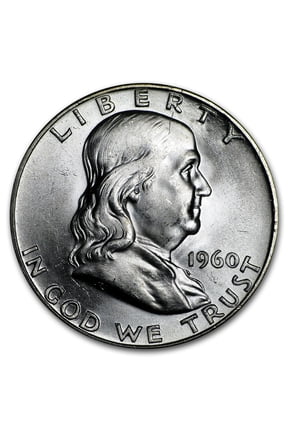 1960 Franklin Half Dollar BU