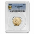 thumbnail image 1 of 1960 Ghana Gold 2 Pounds PR-64 PCGS, 1 of 3
