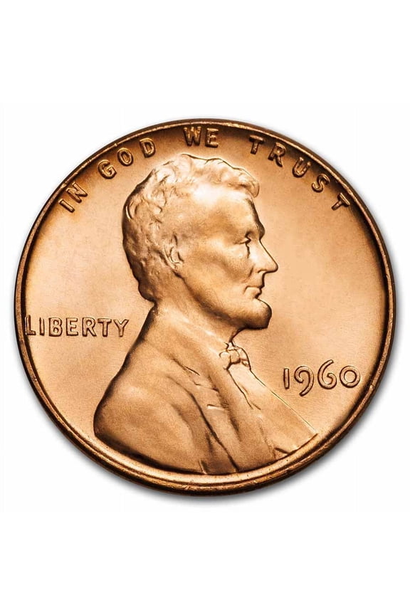 1960 Lincoln Cent Large Date BU (Red)
