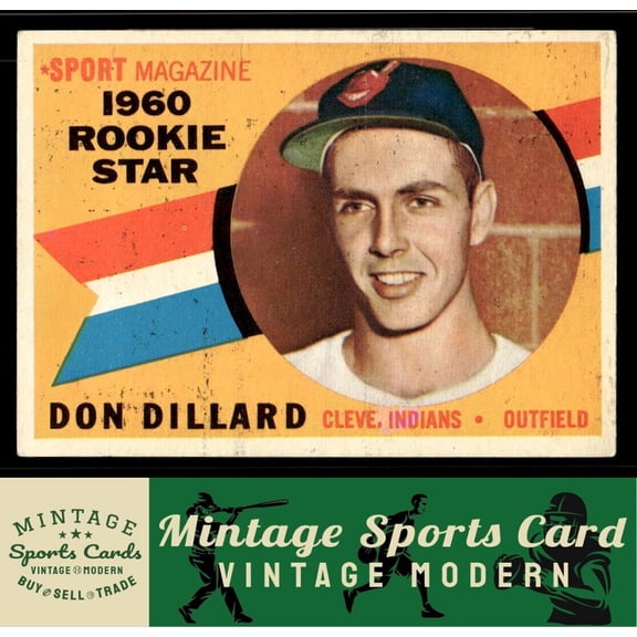 1960 Topps Don Dillard #122 RS