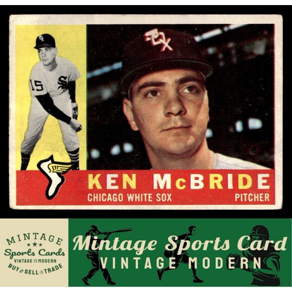 1960 Topps Ken McBride #276 RC