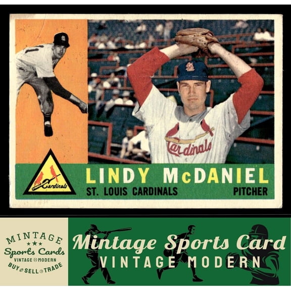 1960 Topps Lindy McDaniel #195