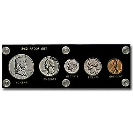 1960 U.S. Proof Set (Large Date, Hard Plastic Holder)