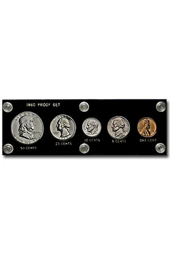 1960 U.S. Proof Set (Large Date, Hard Plastic Holder)