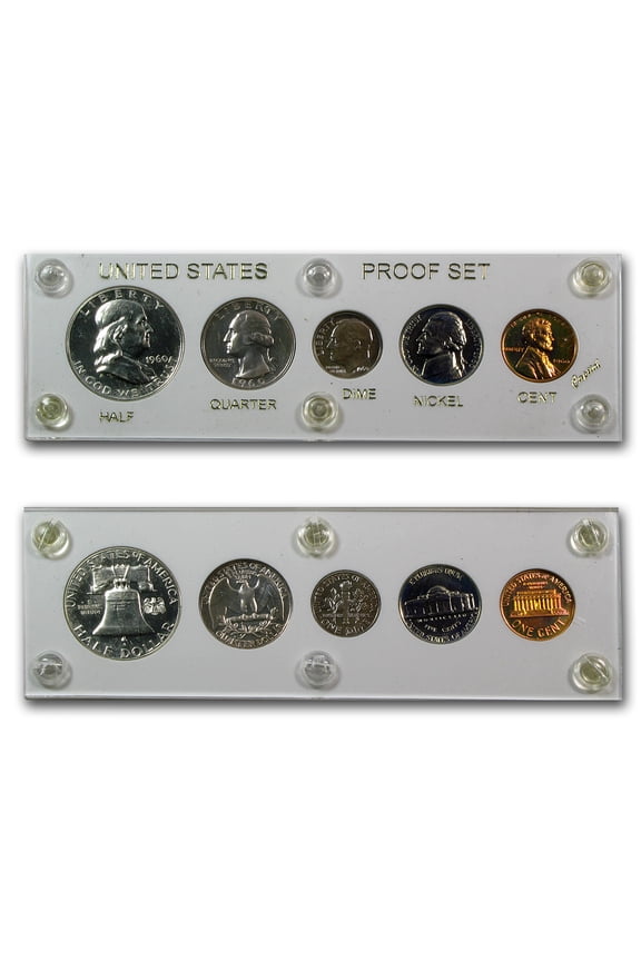 1960 U.S. Proof Set Small Date (Hard Plastic Holder)