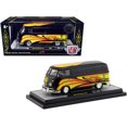 thumbnail image 1 of 1960 Volkswagen Delivery Van Black Pearl "Kelly Crazy Painter" Limited Edition to 6880 pieces Worldwide 1/24 Diecast Model by M2 Machines, 1 of 3