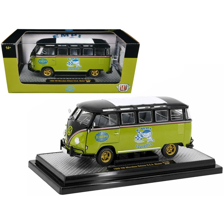 1960 Volkswagen Microbus Deluxe U.S.A. Model Lime Green and