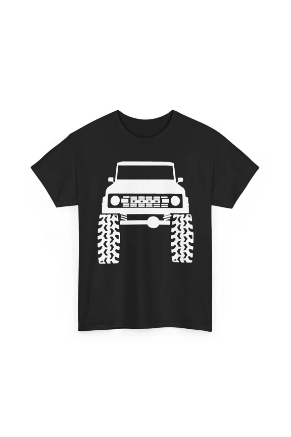 1960's 70's Truck Logo Bronco Lifted Unisex Heavy Cotton Tshirt