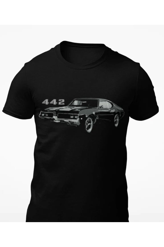 1960s Muscle Car Olds 442 Short-Sleeve T-Shirt
