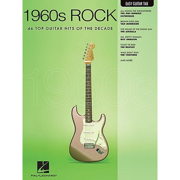 Pre-Owned 1960s Rock: Easy Guitar with Notes & Tab (Paperback) 1423489365 9781423489368