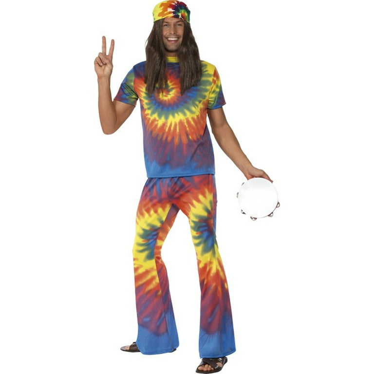 Rainbow Hippie Costume Adult Rainbow Hippie Costume Adult
