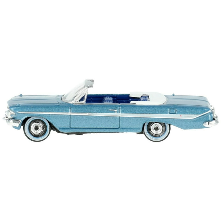 1961 Chevrolet Impala Convertible Jewel Blue Metallic and
