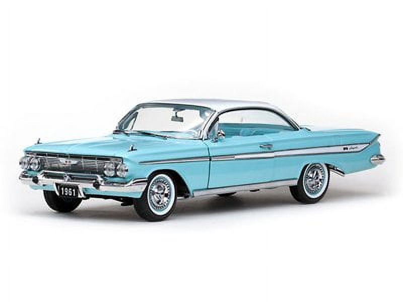 1961 Chevrolet Impala Sport Coupe SS 409 Seamist Turquoise