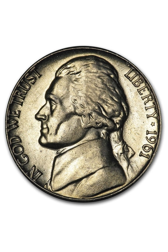 1961-D Jefferson Nickel BU