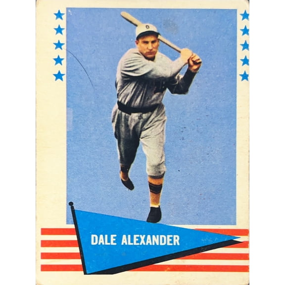 1961 Fleer Baseball Greats Dale Alexander #91