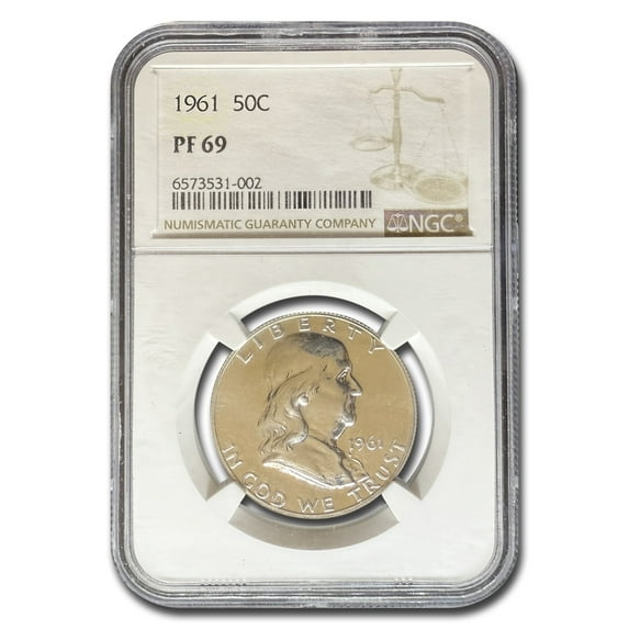 1961 Franklin Half Dollar PF-69 NGC