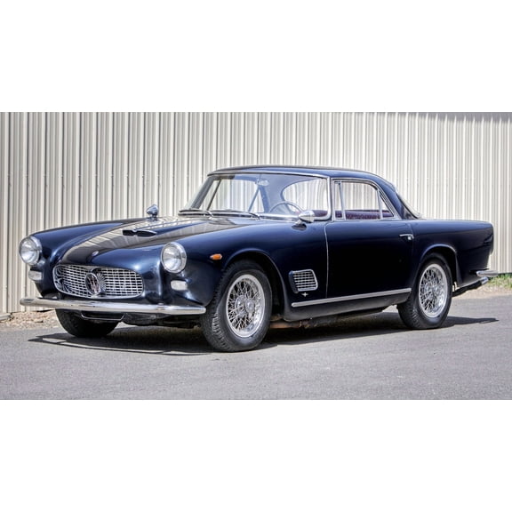 1961 Maserati 3500 GTi Style B - 24x36 Inch Glossy Laminated Poster - Stunning Detail and Bold Colors