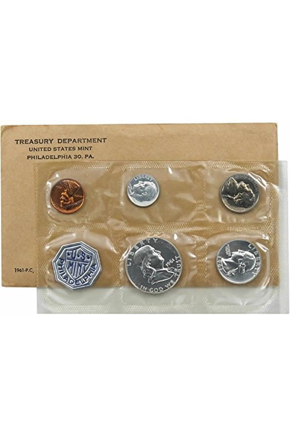 1961 P US PROOF Set in Original Packaging from US Mint Proof