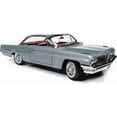 thumbnail image 1 of Autoworld AMM1254 1961 Pontiac Catalina Hardtop Richmond Gray Metallic with Red Interior American Muscle 30th Anniversary 1991-2021 1-18 Scale Diecast Model Car, 1 of 8