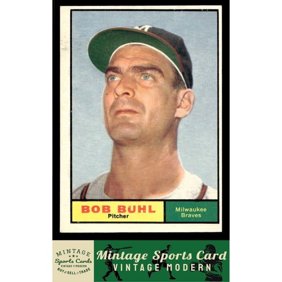 1961 Topps Bob Buhl #145