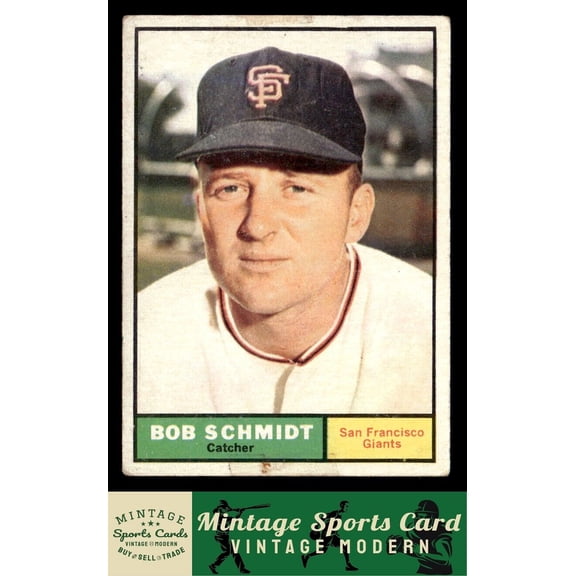 1961 Topps Bob Schmidt #31