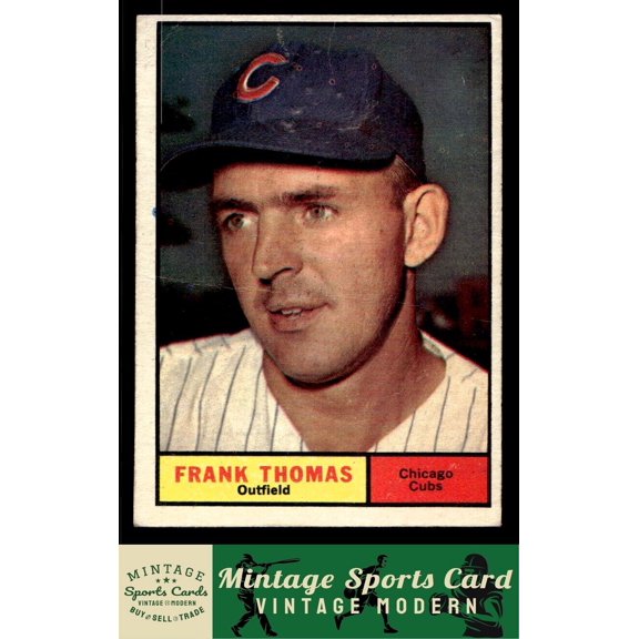 1961 Topps Frank Thomas #382