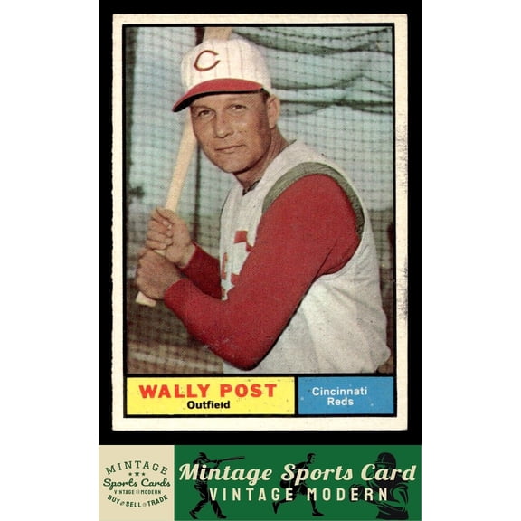 1961 Topps Wally Post #378