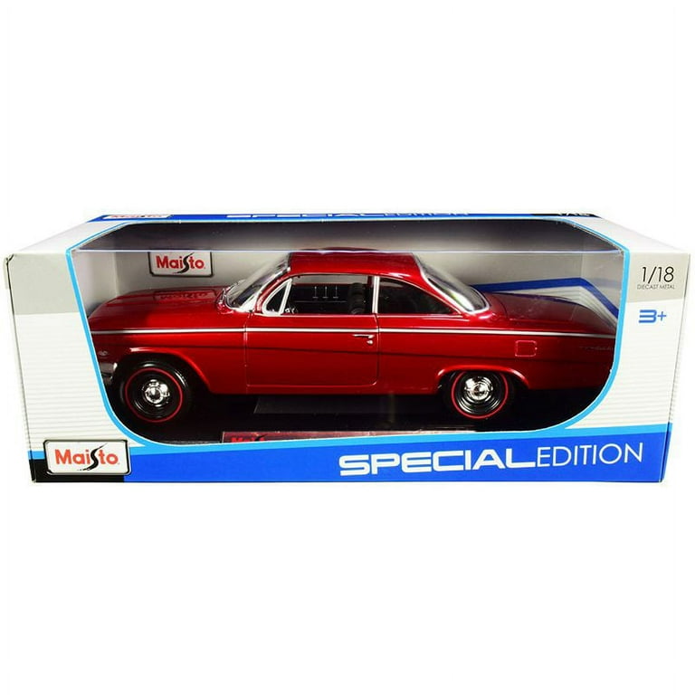 1962 Chevrolet Bel Air Burgundy with Black Interior Special