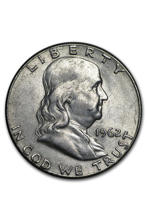 1962 Franklin Half Dollar Fine/AU