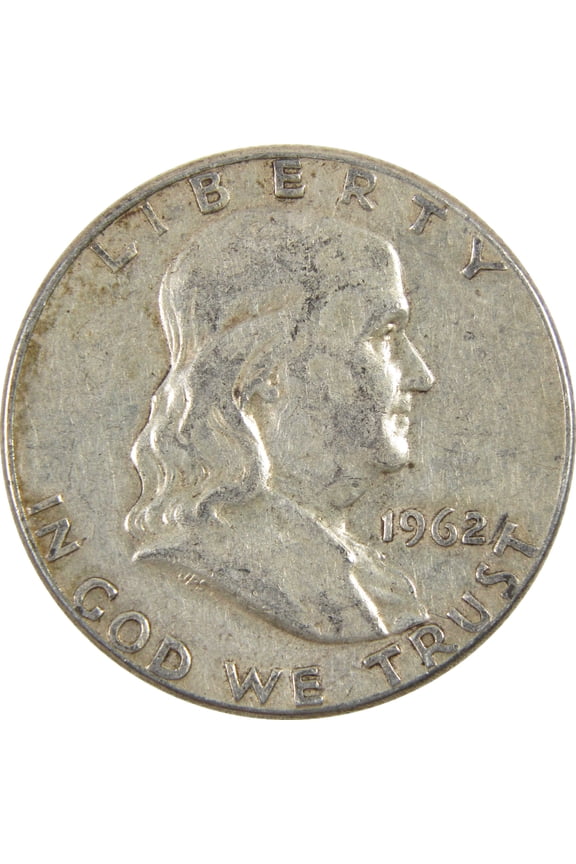 1962 Franklin Half Dollar G Good Silver 50c Coin