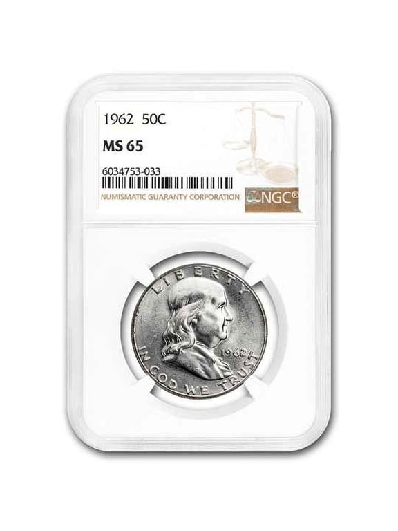 1962 Franklin Half Dollar MS-65 NGC