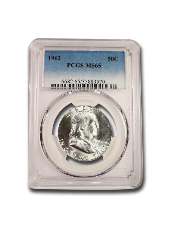 1962 Franklin Half Dollar MS-65 PCGS