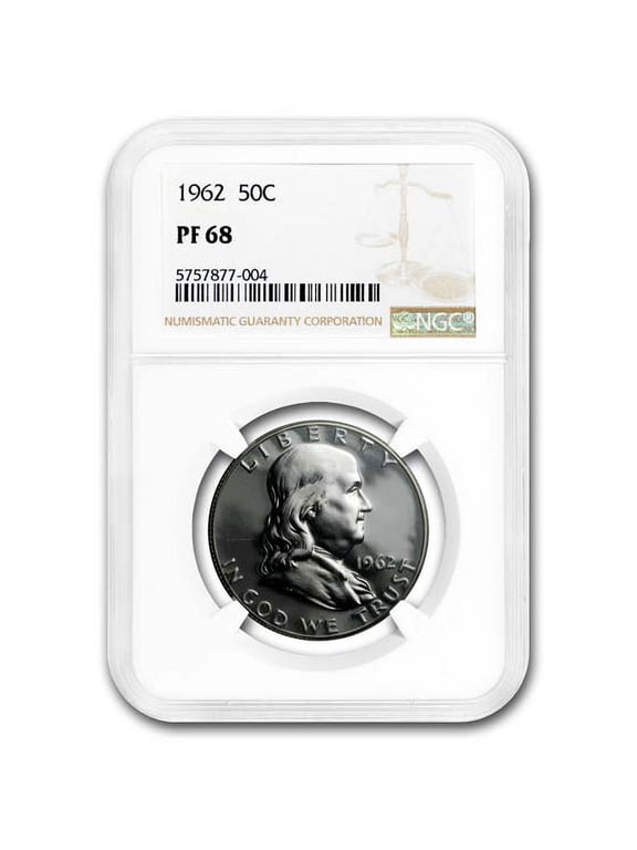 1962 Franklin Half Dollar PF-68 NGC