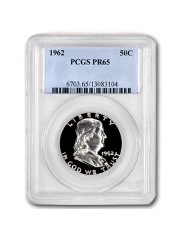 1962 Franklin Half Dollar PR-65 PCGS