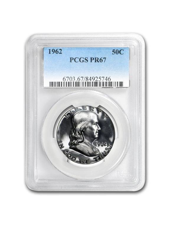 1962 Franklin Half Dollar PR-67 PCGS